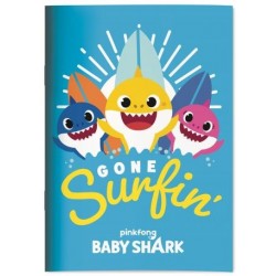 Baby Shark B / 5 Branche-carnet 40 pages