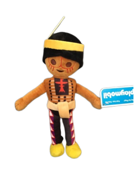 Peluche playmobil indienne...