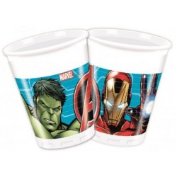 Mighty Avengers Cup Plastic (8 pièces) 200 ml