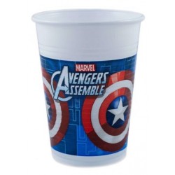 Avengers Multi Heroes Cup Plastic (8 pièces) 200 ml