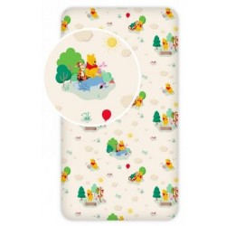 Disney Winnie The Pooh Fitted Feuille 90 * 200 cm