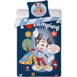 Disney Mickey Bedlinen Camping 140 × 200 cm
