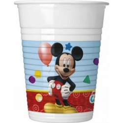 Disney Mickey Cup Plastic (8 pièces) 200 ml