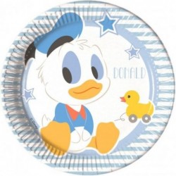 Plaque en papier Disney Donald (8 pièces) 19