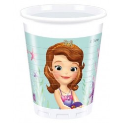 Disney Sofia Cup Plastic (8 pièces) 200 ml