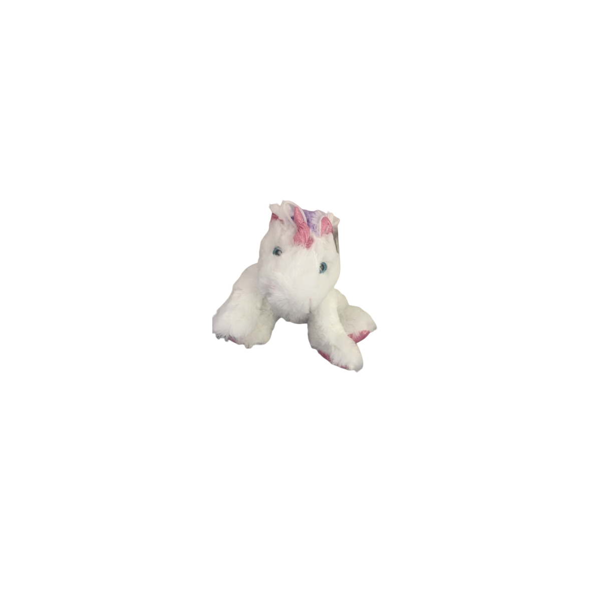 peluche licorne blanche