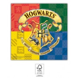 Houses de Harry Potter Houses serviette (20 pièces) 33 * 33 cm FSC
