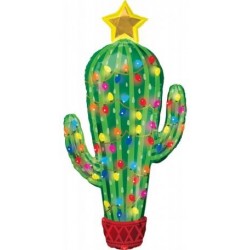 Ballon de fleuret de cactus de Noël