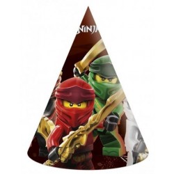 Chapeau de fête LEGO Ninjago (6 pièces)