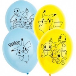Ballon en feuille Pokémon (6 pièces)