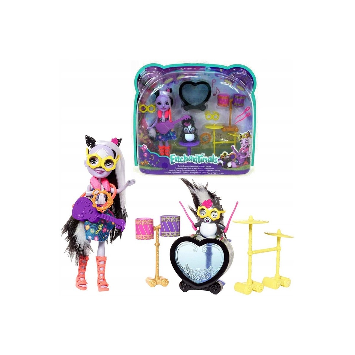 peluche enchantimals renard