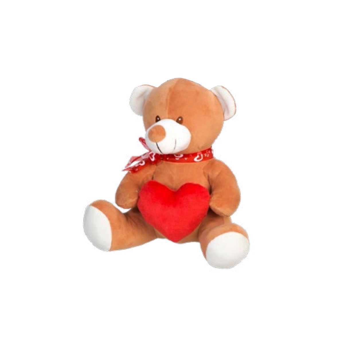 ours en peluche avec coeur