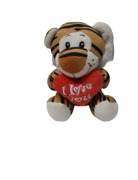 Peluche tigre" I love you "...