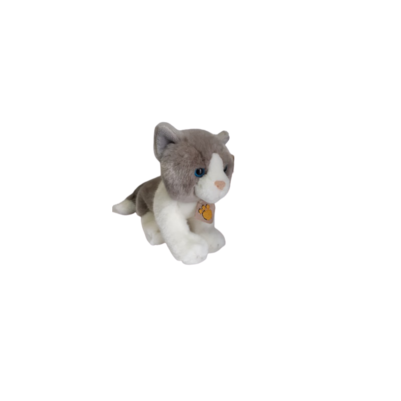 Peluche Chat Blanc Et Gris Aux Yeux Bleu 25 Cm Plush And Company Bellepeluche Peluche Chat Blanc Et Gris Aux Yeux Bleu 25 Cm Plush And Company Bellepeluche
