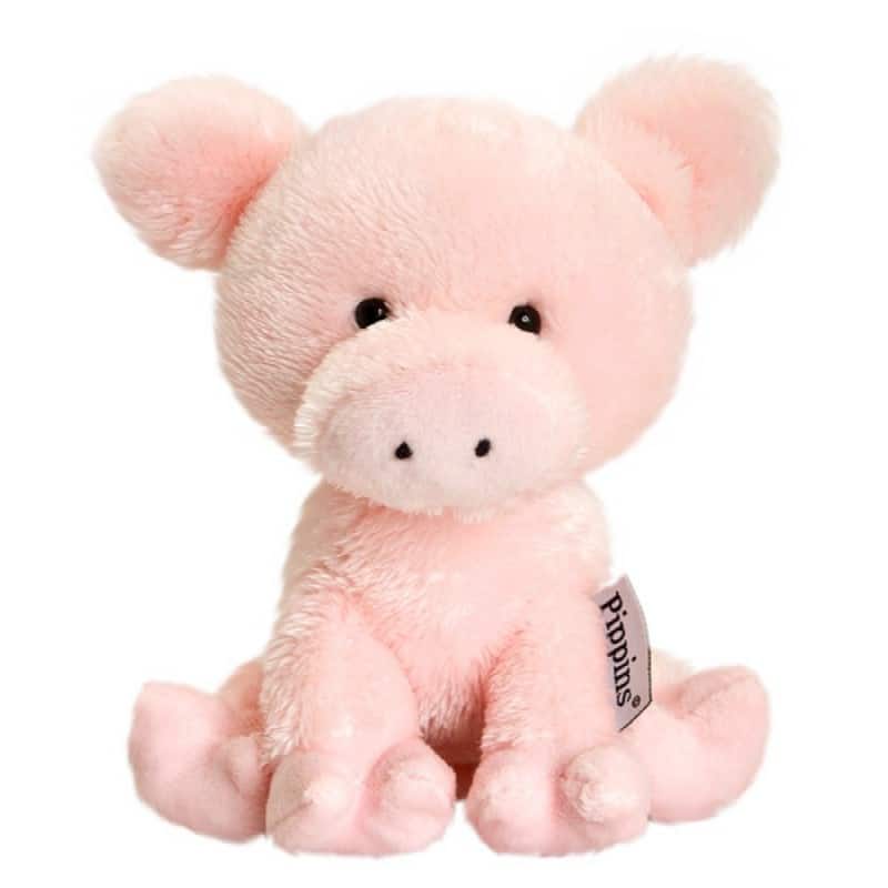 PELUCHE COCHON PIPPINS 14CM