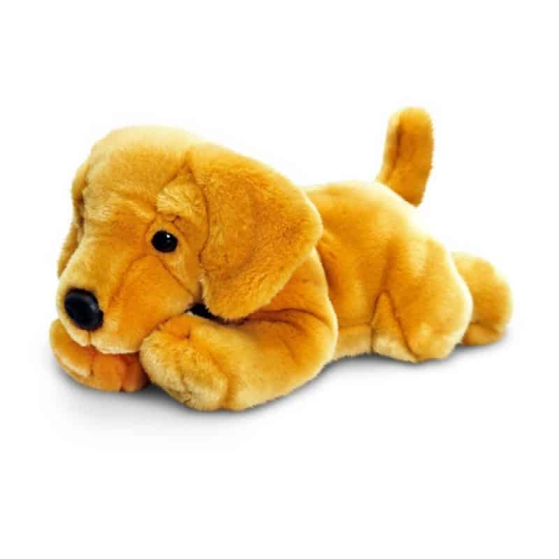 PELUCHE CHIEN LABRADOR MIEL 35 CM