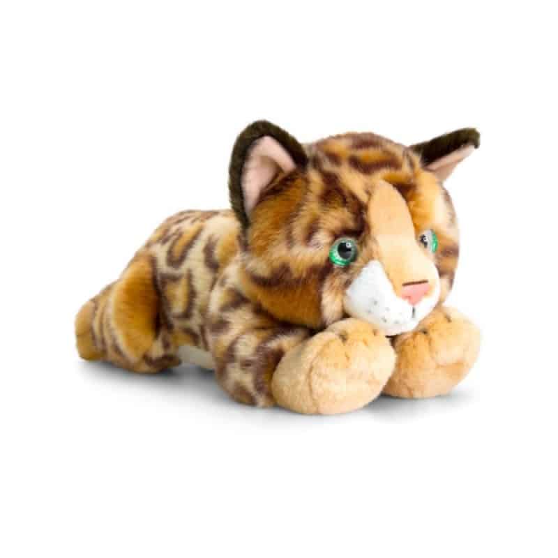 PELUCHE CHAT DU BENGAL 30 CM