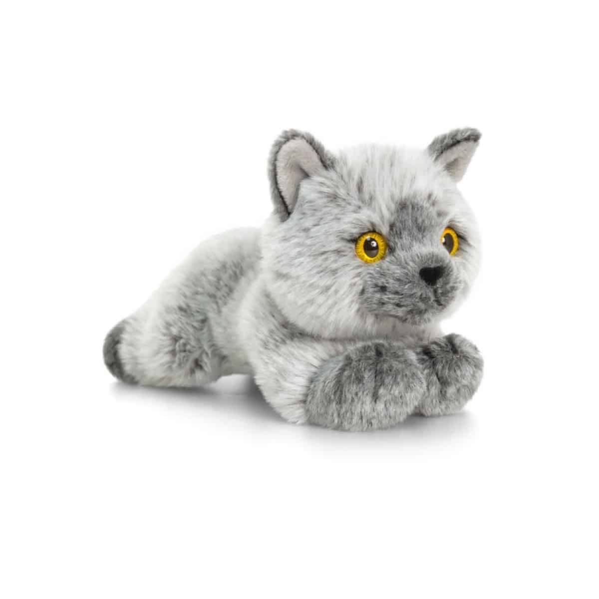 chat en peluche