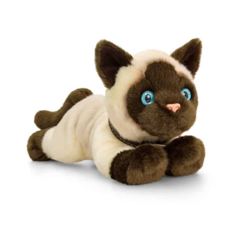 PELUCHE CHAT SIAMOIS 30CM PELUCHE CHAT SIAMOIS 30CM