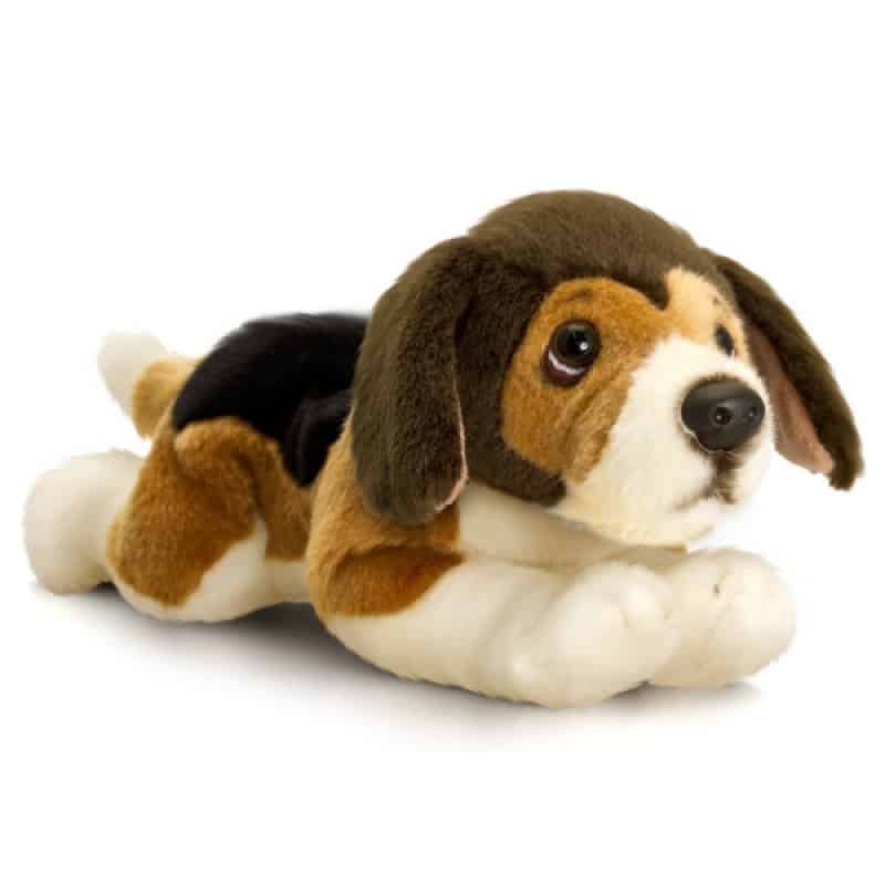 PELUCHE CHIEN BEAGLE TRICOLORE 35CM