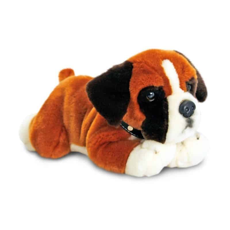 PELUCHE CHIEN BOXER 30CM