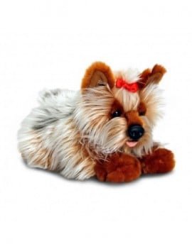 PELUCHE CHIEN YORKSHIRE 35 CM
