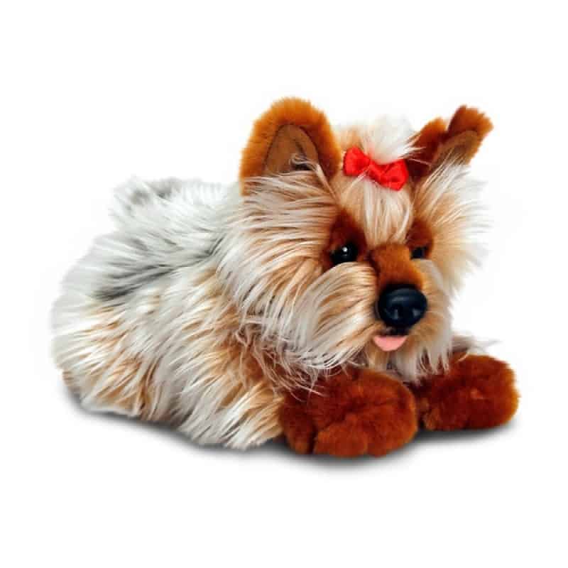 PELUCHE CHIEN YORKSHIRE 35 CM PELUCHE CHIEN YORKSHIRE 35 CM
