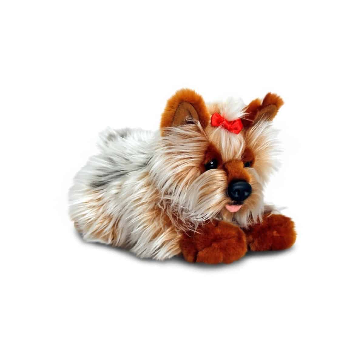 Peluche Chien Yorshire 30 Cm Belle Peluche