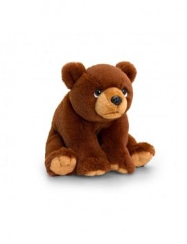 PELUCHE GRIZZLY MARRON 20CM