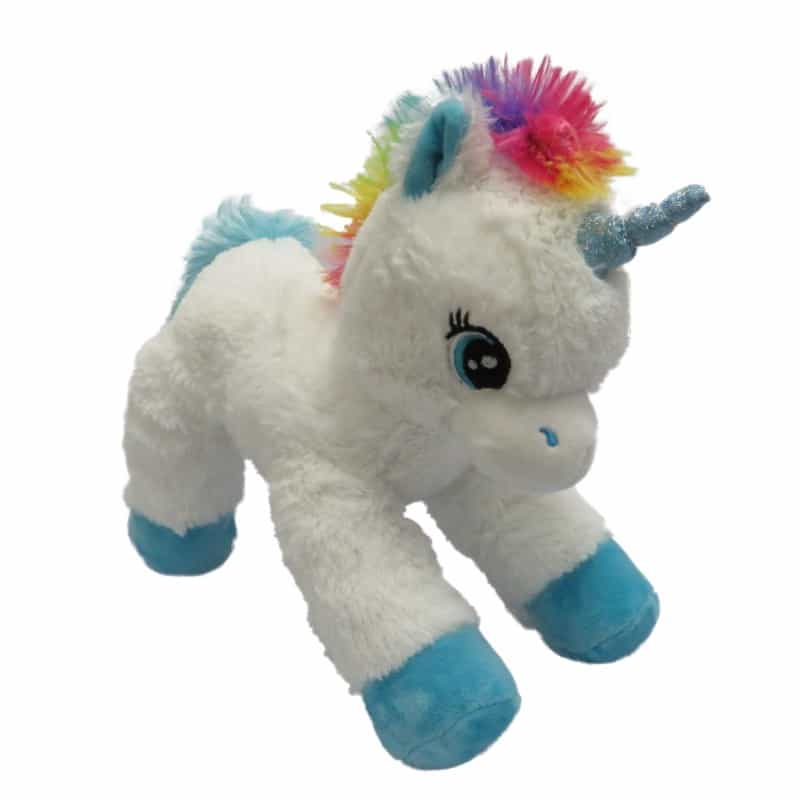 licorne bleu peluche