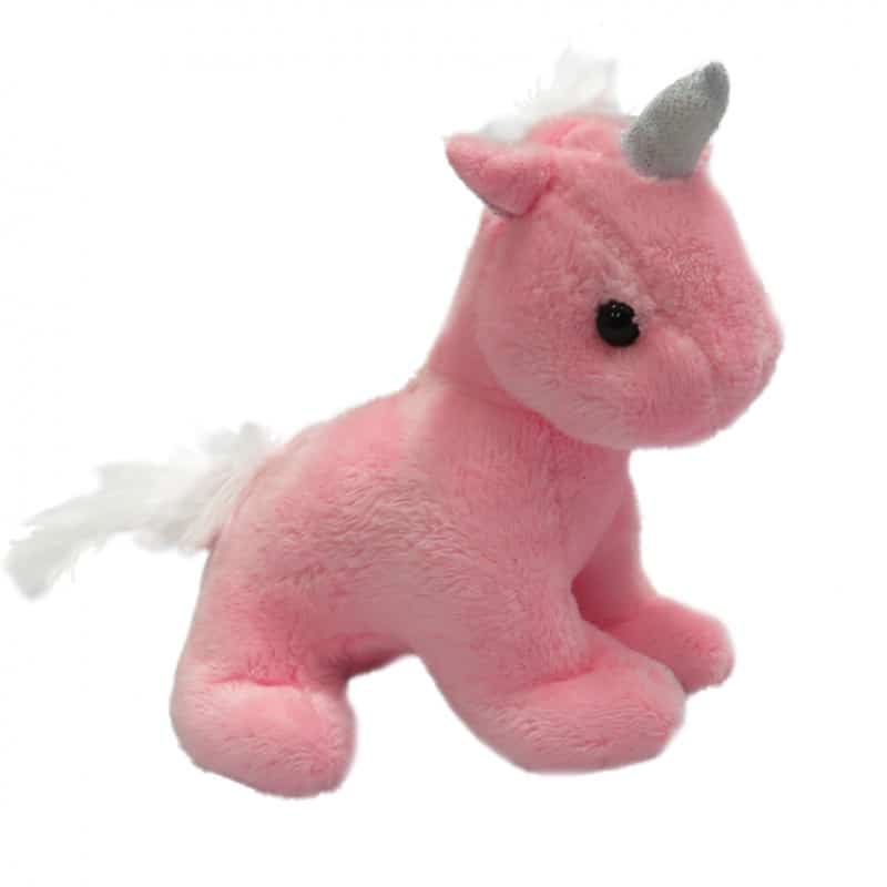 peluche licorne rose