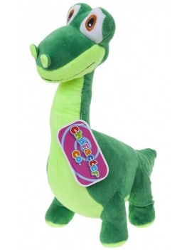 Peluche dinosaure vert 35CM