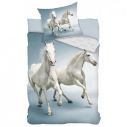 Les chevaux Bedlinen 140 × 200 cm